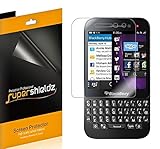 [6-Pack] Supershieldz High Definition Clear Screen Protector for Blackberry Q5 + Lifetime Replacement
