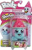 Radz Brand Shopkins Snow Crush Toy Candy Dispenser, 0.7 Ounces