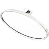 Stainless Steel Oval Interior Rear View Mirror