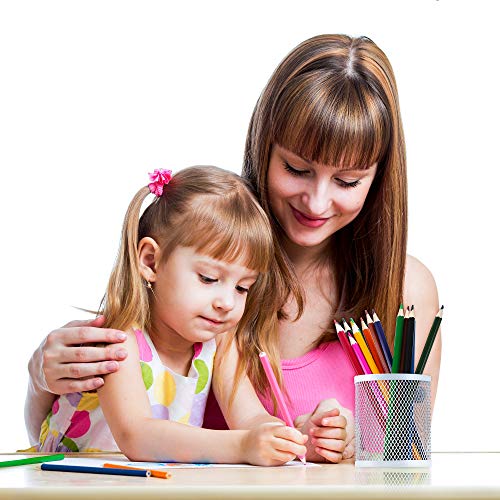 image for Outus 6 Pack Magnetic Locker Organizer, Magnetic Pencil Holder, Mesh P