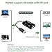 CableDeconn DisplayPort 1.2 to HDMI 4K DVI VGA 3 in 1 Multi-Function Cable Adapter Converter