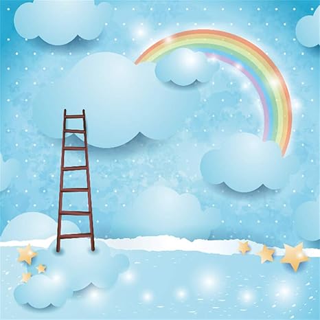 Amazon Com Fantasy Bright Sky Photo Backdrop Laeacco 6 5x6 5ft