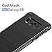 Samsung Galaxy S8 Case, Ubittek Resilient Shock Absorption and Carbon Fiber Design Case for Samsung Galaxy S8 (2017) - Black