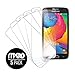Samsung Galaxy Avant Screen Protector Cover, MPERO 5-Pack of Ultra Clear Screen Protectors for Samsung Galaxy Avant