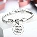 The Love between a Father and Daughter is Forever Bracelet - Family Jewelry Gift - 10