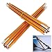 Yosoo 2 pcs Tent Rod, Tent Pole Replacement Parts, Outdoor Tent Pole Rod, Aluminium Alloy Tent Bar Rod Pole, Tent Accessories, Tent Building Supporting Rod for Hiking Camping (8.5mm3600mm(Style①))