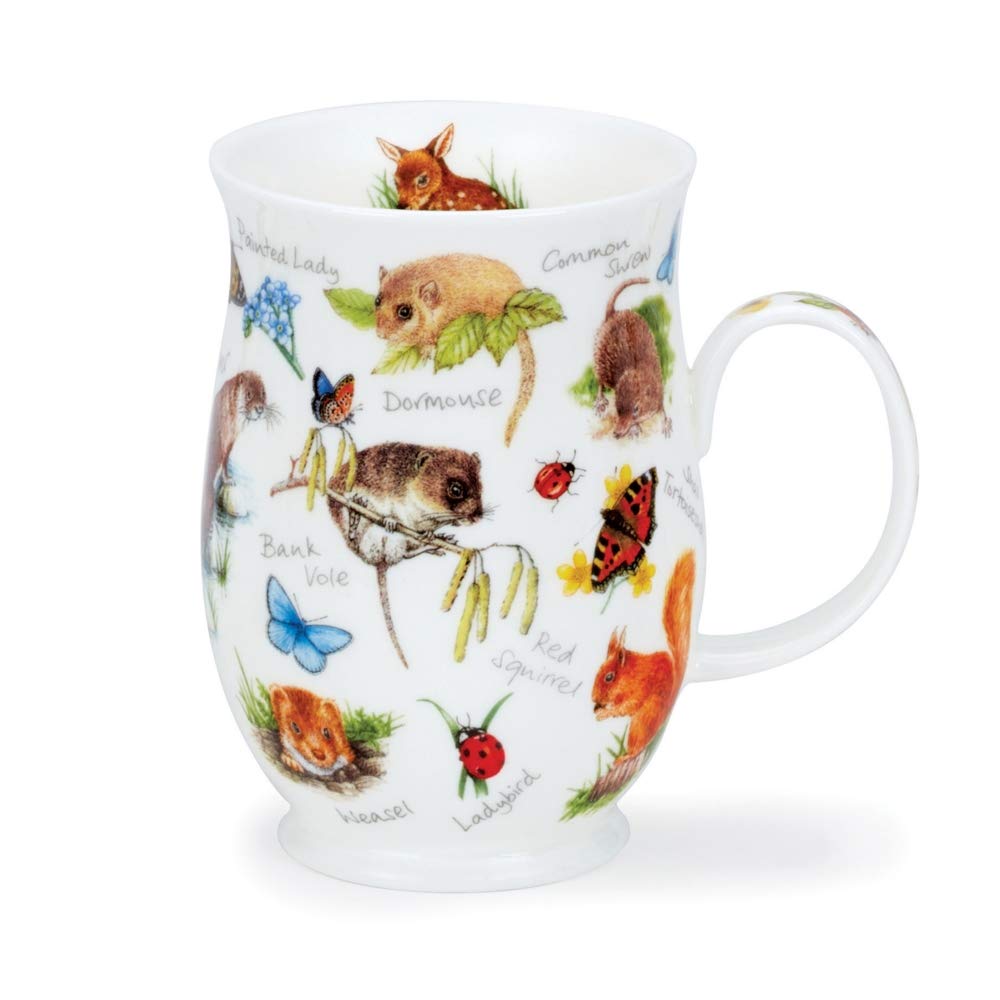SU-Anil-SH Shrew Animal Life Bone China Mug - Suffolk Shape 0.3l