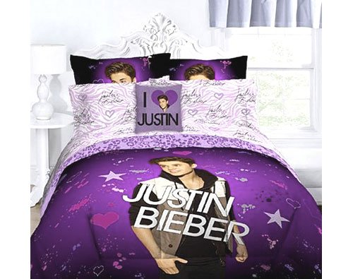Justin Bieber Animal Print Etui Pop Star Twin Set 4 Teilig