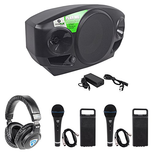 Mackie Freeplay Bluetooth Powered 300w Rechargeable PA Speaker+Headphones+Mics