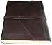 Handmade Leather Journal Notebook Diary Blank Pages Dark Brown Color 8x6