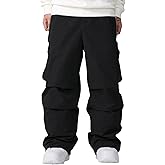 GS SNOWING Women Men Snow Pants Baggy Snowboard Panst Insulated Waterproof Windproof Loose Ski Sport for Couples