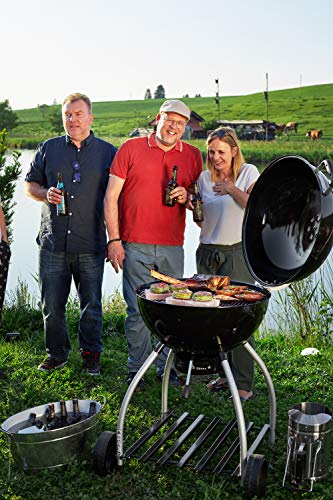 Rosle 25039 Stainless Steel Charcoal Starter Chimney, Silver