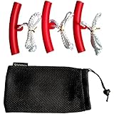 Motorcycle Rim Protector Set of 3 with a Bonus Carry Pouch. Bike &amp; Car Wheel Rim Protector Tire Guard to Shield Your Wheel Rims from Becoming Damaged When Using Tire Changing Tools! From BigPantha