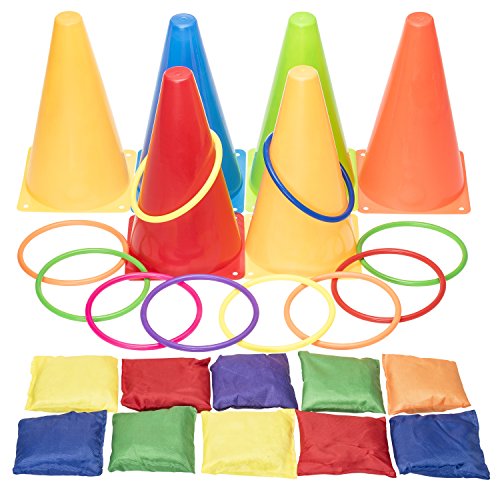 1 Prextex+Carnival+Combo+Cornhole+Plastic