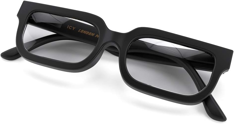 LONDON MOLE® Icy reading glasses, Matt Black, +2.5 Magnification (Pack of 1) - Image 4