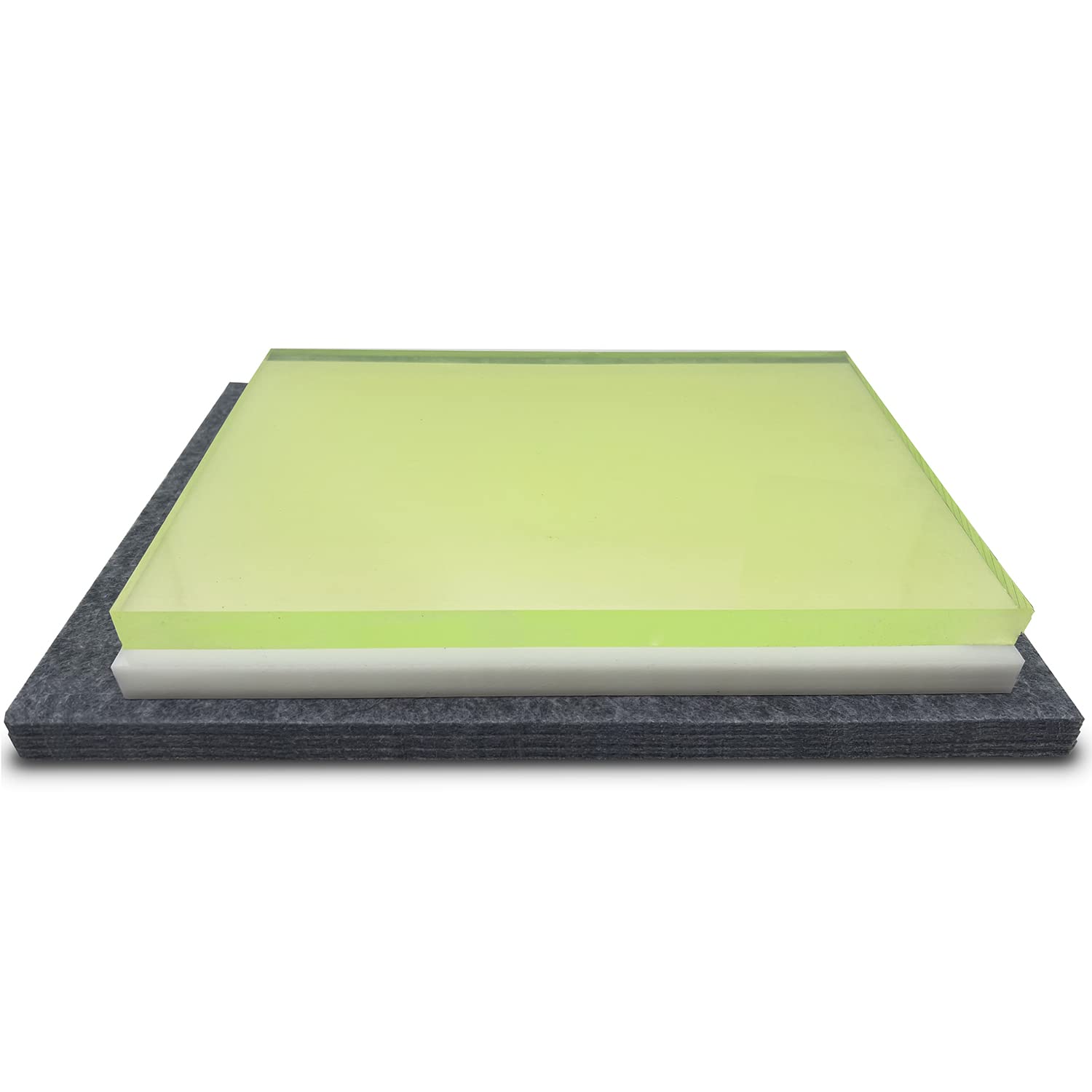 Leather Punch Mat Hole Punching Chisel Mat and Sound Absorbing Pad 3 Pack Set (Large)