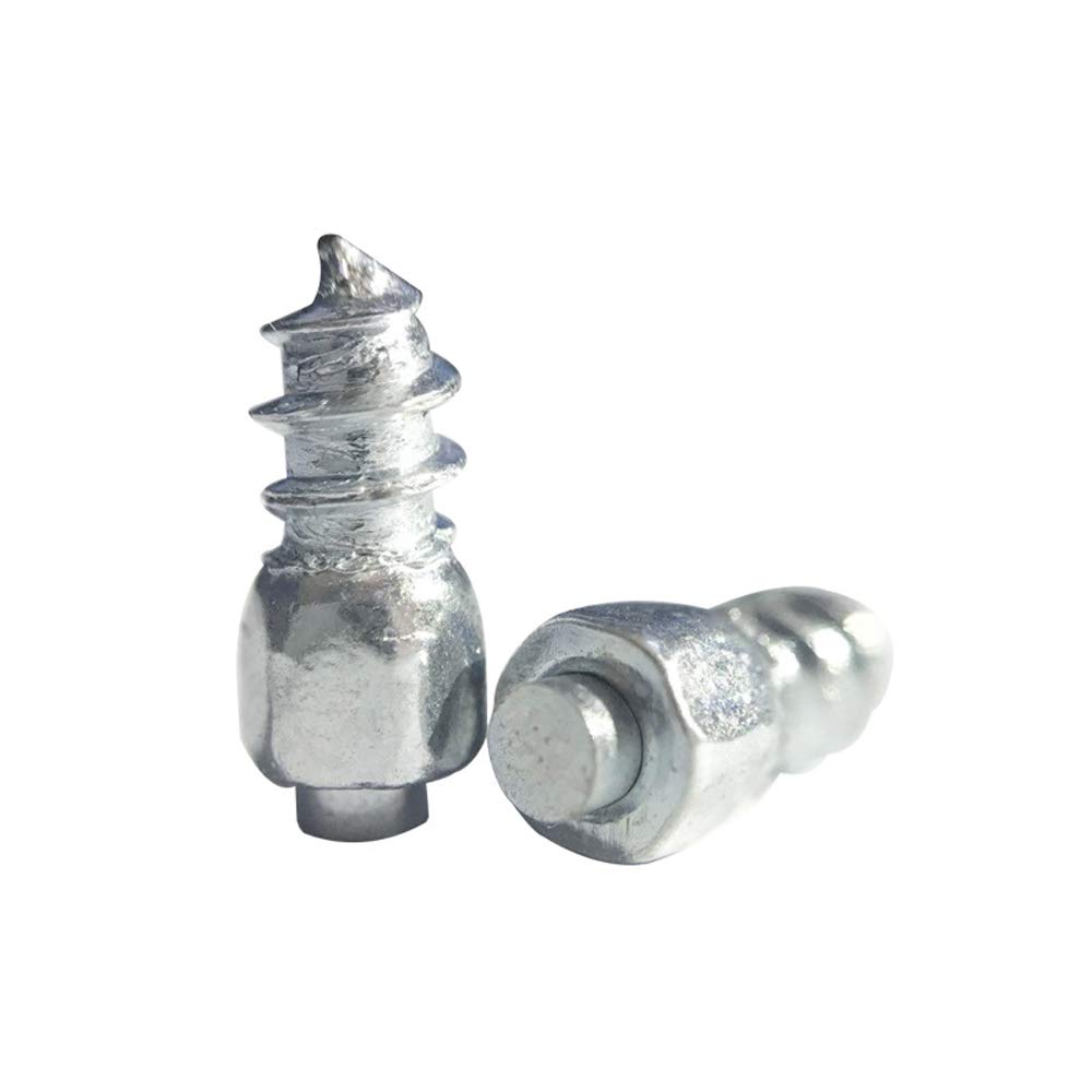 Photo 1 of Marrkey 9mm Tires Studs Screw Ice Snow Carbide Spikes Wheel Tyres Studs for Bicycle Bike Fat Bikes and Running Shoes Boots with Installation Key - Pack of 200