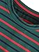 SweatyRocks Womens Tie Dye Letter Print Crop Top T Shirt,Striped  1,Medium =S
