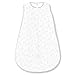 Amazing Baby Cotton Sleeping Sack, Wearable Blanket with 2-way Zipper, Sterling Confetti, Large (12-18 mo)