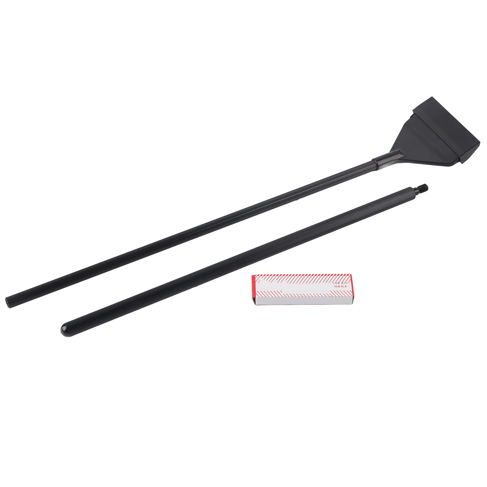 Smandy Aquarium Algae Scraper Cleaner Brush Adjustable Handle Length Algae Cleaning Scraper Cleaner Tool with 10 Blades for Aquariums Fish Plant Glass Tanks