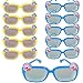 Party City Peppa Pig Sunglasses 24 Count, Birthday Party Favors for Kids, Plastic, 2 Assorted Colors: Blue and Yellow