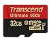 Transcend 32 GB microSDHC Class 10 UHS-I Memory Card with Adapter 90 MB/S (TS32GUSDHC10U1)