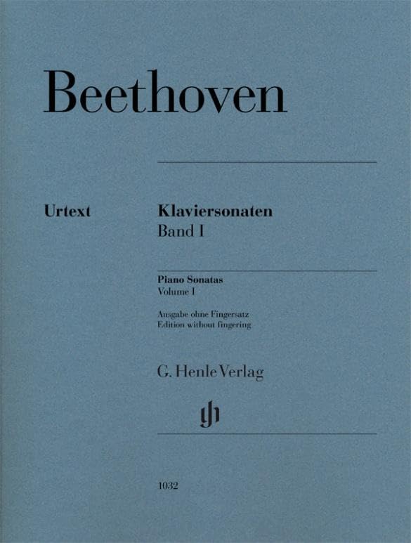 LUDWIG VAN BEETHOVEN : SONATES POUR PIANO, VOLUME 1 EDITION SANS DOIGTES - PIANO - RECUEIL: Ausgabe ohne FS, Klavier zu zwei Händen; ; Tasteninstrumente; Klavier; Ausgabe ohne Fingersatz;