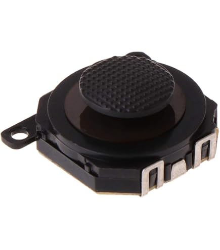 Ersatzkappe Für PSP 1000 Joystick - Schwarze Abdeckung Für Den Klassischen PSP1004 Knopf