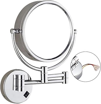 Amazon.de: CYGJ Kosmetikspiegel Badezimmer Wandspiegel Doppelseitiger