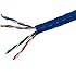 Monoprice 1000FT 24AWG Cat5e 350MHz UTP Solid, Riser Rated (CMR), Bulk Ethernet Bare Copper Cable - Blue