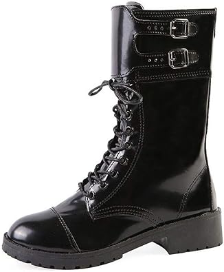 white platform boots amazon