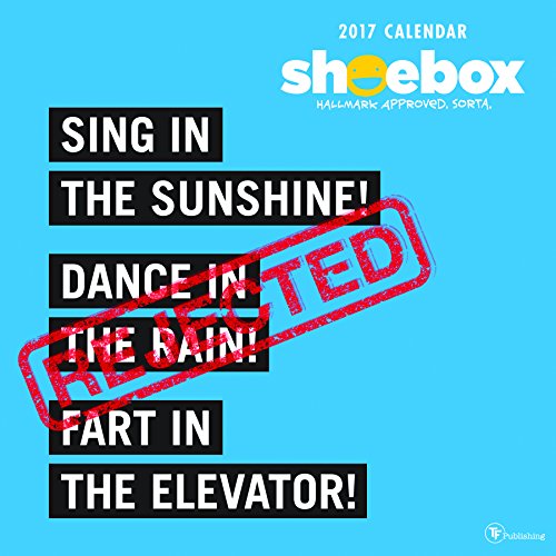 2017 Shoebox by Hallmark Wall Calendar by 