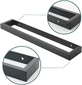 Sayayo SUS304 Black 12 Inch Towel Holder Self Adhesive & Screw Mount view 7