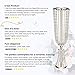 Silver Wedding Centerpieces & Wedding Decorations for Reception | Centerpieces for Dining Room Table, Living Room Decor & Kitchen Decor | Silver Vase for Wedding Decor & Centerpieces for Wedding Table