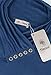 Timeson Womens Cowl Neck Casual Comfy Loose Fit Top with Pockets Large Blue