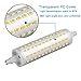 KINDEEP 2pcs 118mm R7S LED Bulb 75W-100W Halogen Equivalent, AC 110V-130V, J Type R7S Base, Daylight White 6000K, Not Dimmable, 2-Pack