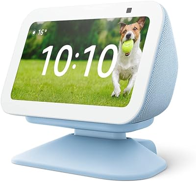 Amazon Echo Show 5 (3rd Gen) Adjustable Stand USB-C Charging Cloud Blue