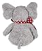 Bearington Hugh Loves You Valentine's Stuffed Animal for Kids, 13 Inch Elephant Stuffed Animal, Ideal as a Valentine's Day Gift