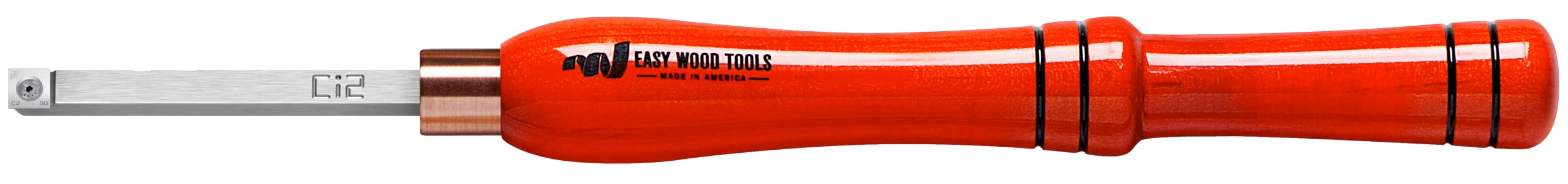 Easy Wood Tools Mini Easy Rougher (5200) Woodturning Tools for Lathes Scraper Tool Chisel with Replaceable Carbide Insert
