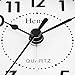 Classical Retro Twin Bell Alarm Clocks Mute Silent Quartz Movement Non Ticking Sweep Second Hand Bedside Desk Analog Morning Wake Up Alarm Clock with Nightlight Backlight and Loud Alarm HA01 Yellow