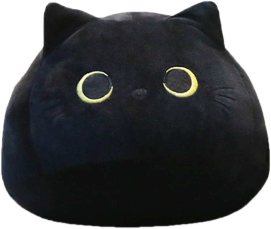 k LAN-GO Girlfriend or Friend Plush Toy Soft Large Black Cat Cloth Doll Pillow Gift Animal Dolls