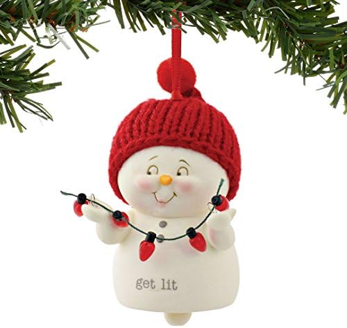 Department 56 by Enesco Snowpinions Get Lit Bell Ornament