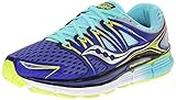 Saucony Women's Triumph ISO Running Shoe, Twilight/Oxygen/Citron, 8.5 M US
