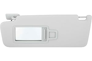 HEROFFIX Left Side Sun Visor Fit for Volkswagen Golf MK7 2013-2017 Sun Visor Assembly W/Mirror for Volkswagen E-Golf 2019-202