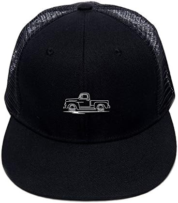 Mens Breathable Snapbacks Baseball Caps Embroidered 1948-51 Ford F-1 F1 Cotton Hat