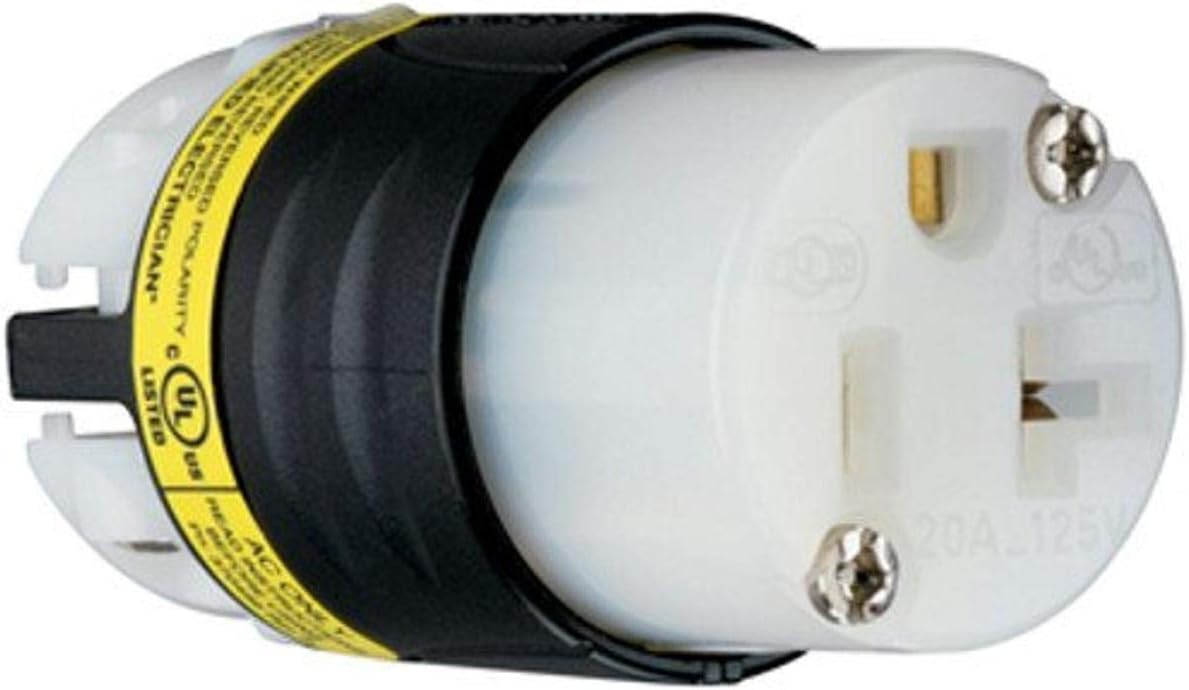 Pass & Seymour PS5369XGCM Pass & Seymour-PS5369XGCM-Ground Monitoring Connector, 5-20R, 20A