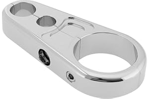 SING F LTD 1 Piece Motorcycles Brake Clutch Cable Wire Clamp 25mm Handle Bar Cable Clamp Replacement Compatible with Davidson