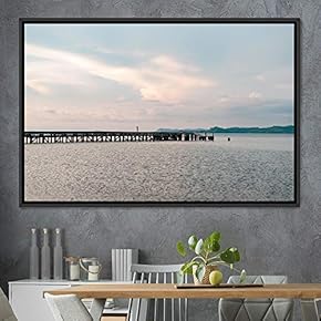 signwin Framed Canvas Wall Art Coastal Freedom Aerial...