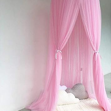 Buy Decdeal 4 Color Mosquito Net Curtains Canopy Yarn Chiffon Play