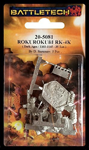 Rokurokubi RK-4K Mech BattleTech Miniatures